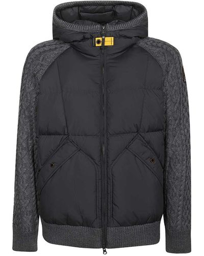 Parajumpers Techno Fabric Padded Jacket - Black