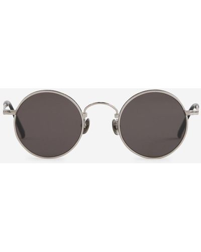 Matsuda M3100 Oval Sunglasses - Grey