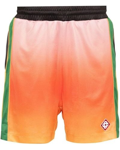 Casablancabrand Gradient Effect Bermuda Shorts - Orange