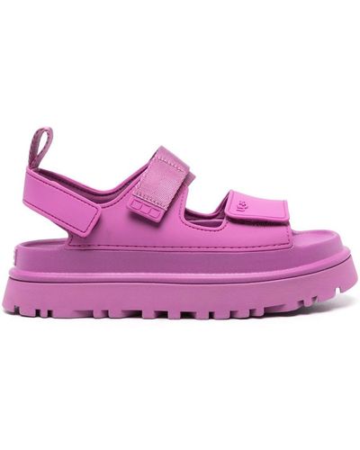 UGG Golden Glow Touch-Strap Sandals - Purple