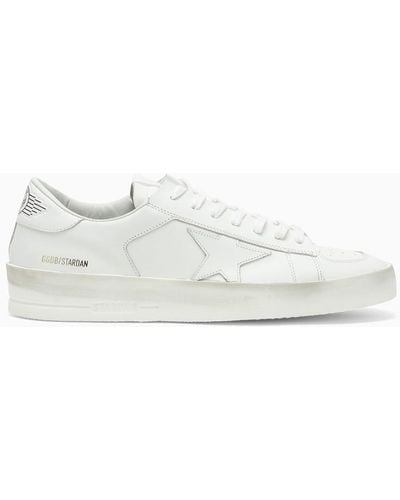 Golden Goose Stardan Leather Low-top Trainers - White