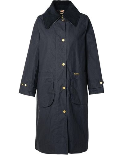 Barbour 'Paxton' Cotton Trench Coat - Blue