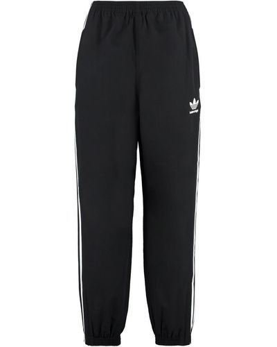 Balenciaga X Adidas - Techno Fabric Track Trousers - Black