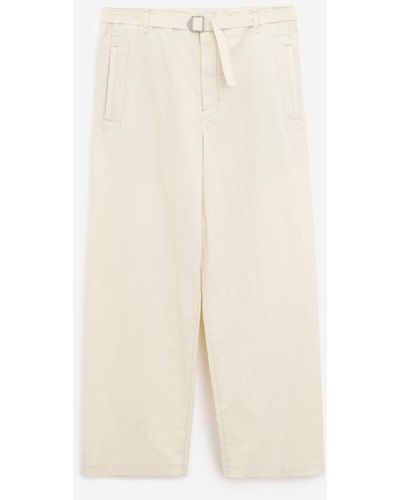 Lemaire Trousers - White