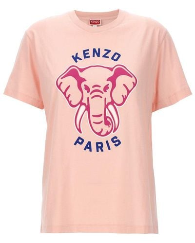 KENZO Elephant T-shirt - Pink