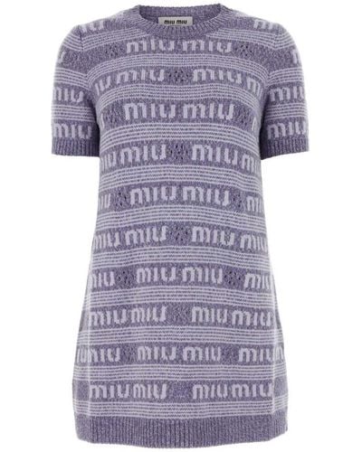 Miu Miu Dress - Purple