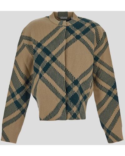 Burberry Sweaters - Green