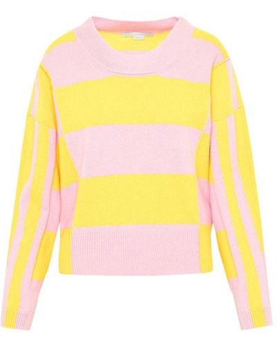Stella McCartney Two-tone Cashmere Blend Sweater - Multicolor