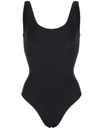 Anine Bing Jace One-piece Swimsuit - Black