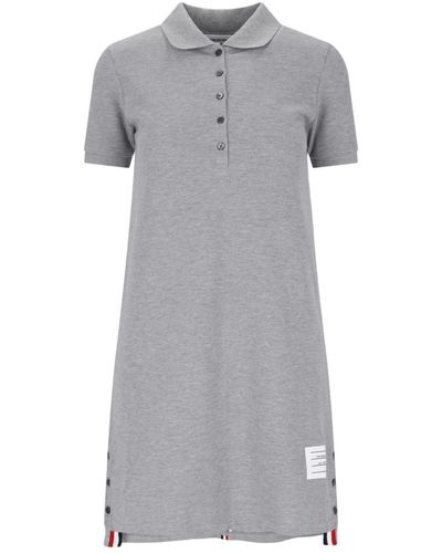 Thom Browne 'Rwb' Dress - Gray