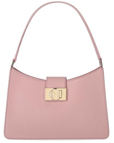 Furla 1927 M Soft Alba Shoulder Bag - Pink