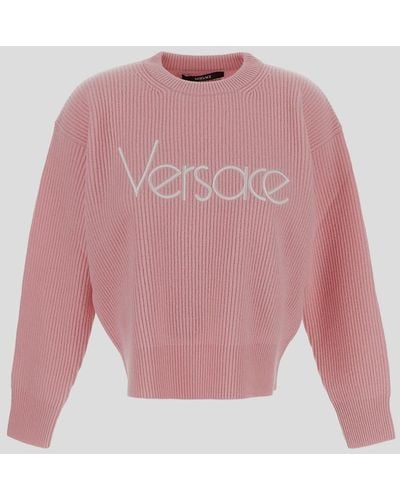 Versace Wool Knitwear - Pink