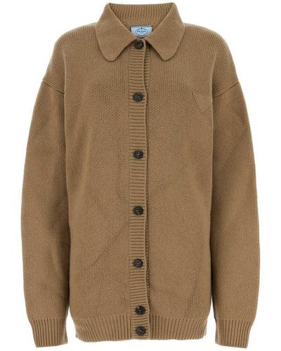 Prada Cardigan - Brown