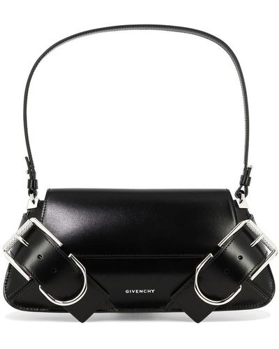 Givenchy "voyou Shoulder Flap" Shoulder Bag - Black