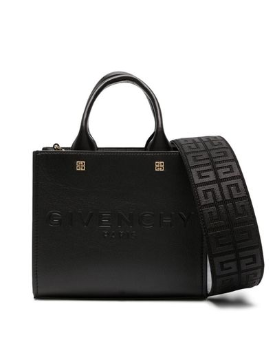Givenchy G-tote Mini Leather Handbag - Black