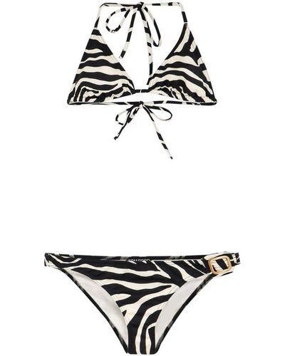 Tom Ford Zebra Bikini - White