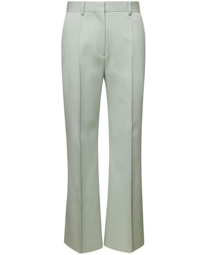 Lanvin Light Flared Trousers - Grey