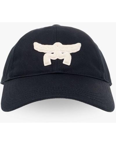 MCM Hat With Logo - Blue