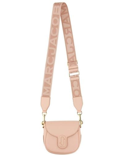 Marc Jacobs "Saddle The J Marc Small" Bag - Natural