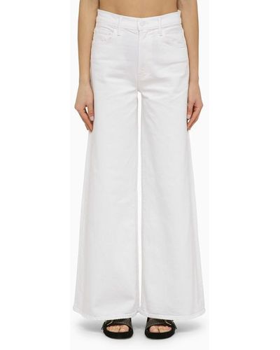 Mother The Undercover Denim Trousers - White