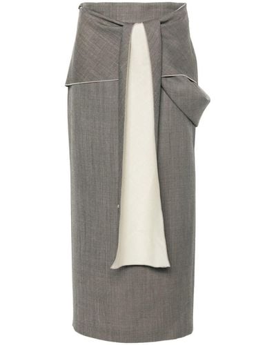 The Row Skirt - Gray
