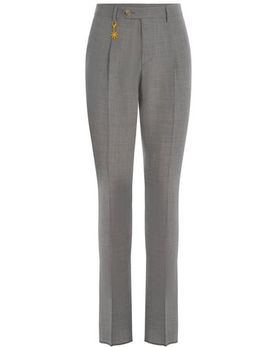 Manuel Ritz Trousers Light - Grey