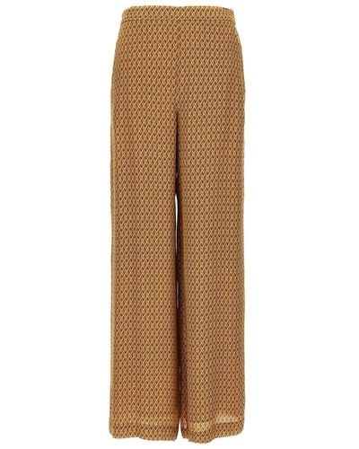 MICHAEL Michael Kors All Over Print Trousers - Natural