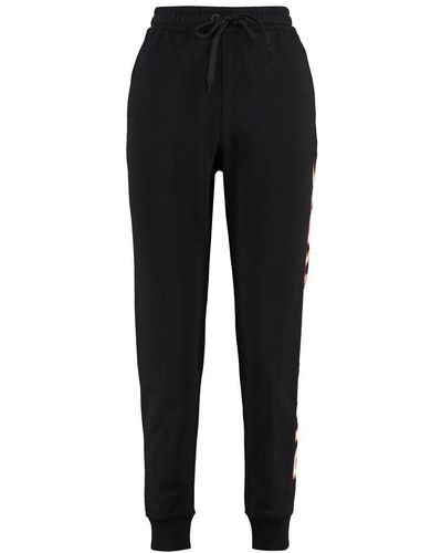 Burberry Stretch Cotton Track-pants - Black