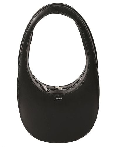 Coperni Swipe Leather Handbag - Black