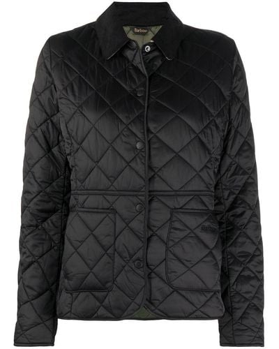 Barbour Quilted Fitted Jacket - Black