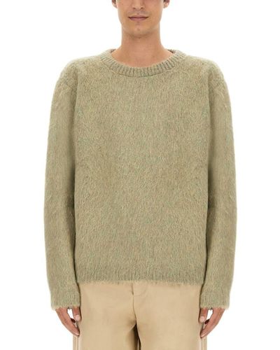 Lemaire Brushed Wool Sweater - Green