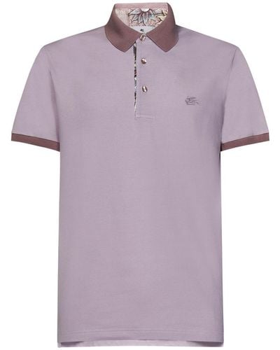 Etro Polo Shirt - Purple