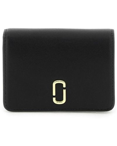 Marc Jacobs 'the J Marc Mini Compact Wallet' - Black
