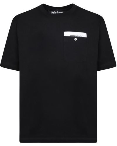 Palm Angels T-shirts - Black