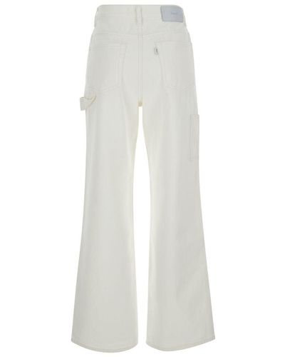 DUNST Jeans With Straight Leg - White