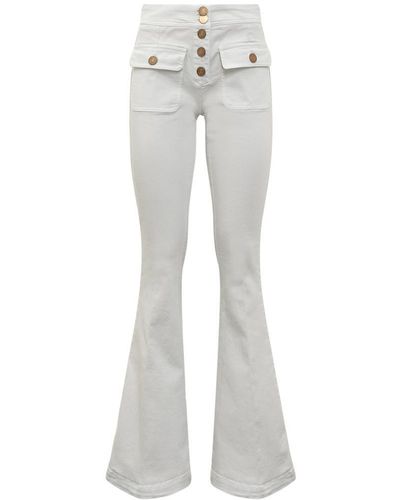 The Seafarer Anais Bull Stretch Jeans - Gray