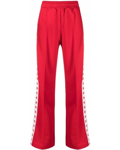 Golden Goose Trousers Red
