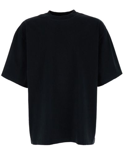 Axel Arigato Crew Neck T-Shirt - Black