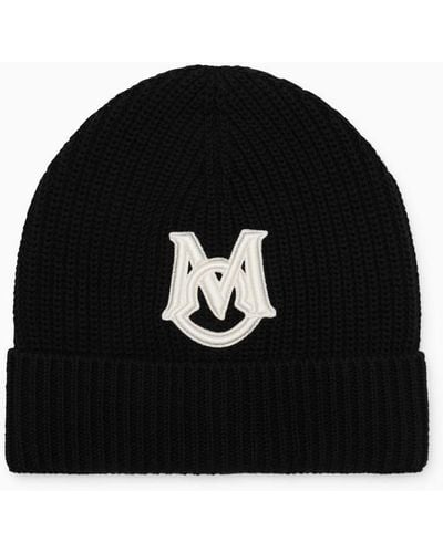 Moncler Hat With Patch - Black