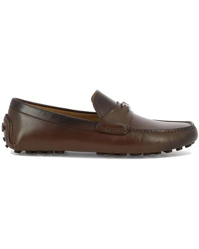 Ferragamo Florin Loafers Shoes - Brown