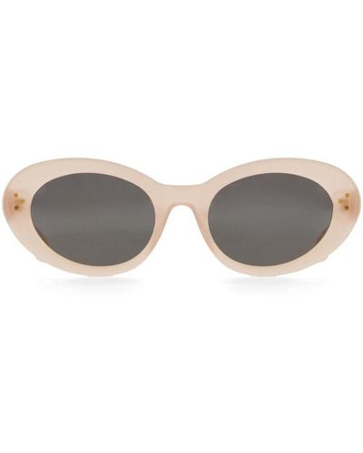Sporty & Rich "Frame No.05" Sunglasses - Gray