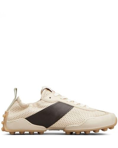 Tod's Perforated Trainers Shoes - White