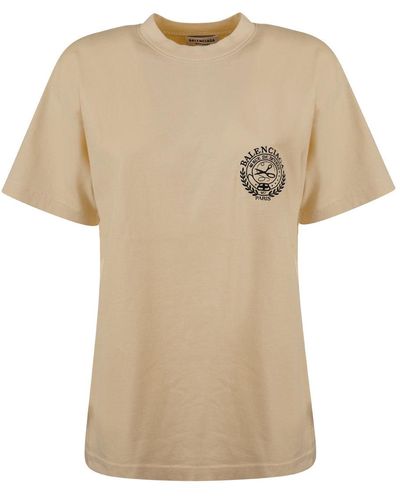 Balenciaga T-shirt Clothing - Natural