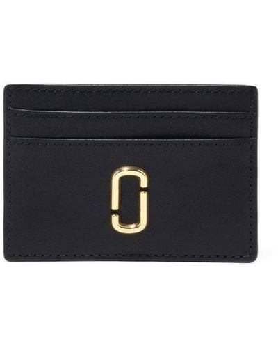 Marc Jacobs Card Holder With Logo - Blue