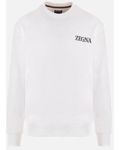 Zegna Sweaters - White