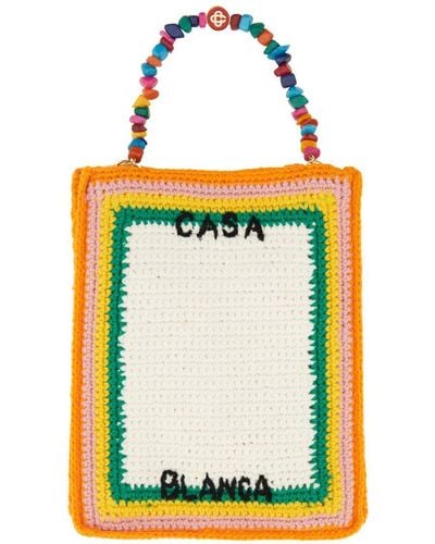 Casablancabrand Crochet Bag - Yellow