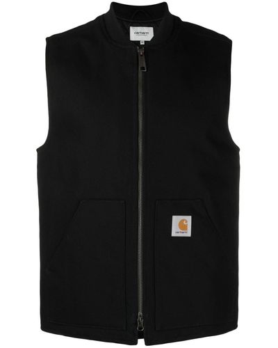 Carhartt Vest `Dearborn` Canvas - Black