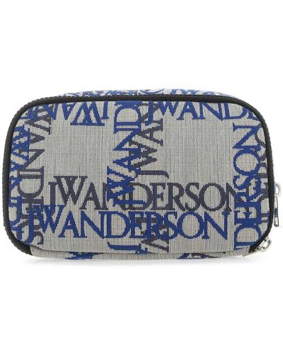 JW Anderson Jw Anderson Beauty Case. - Blue