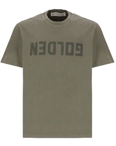 Golden Goose T-shirts And Polos Green