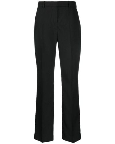 Calvin Klein High-waisted Tailored Trousers - Black